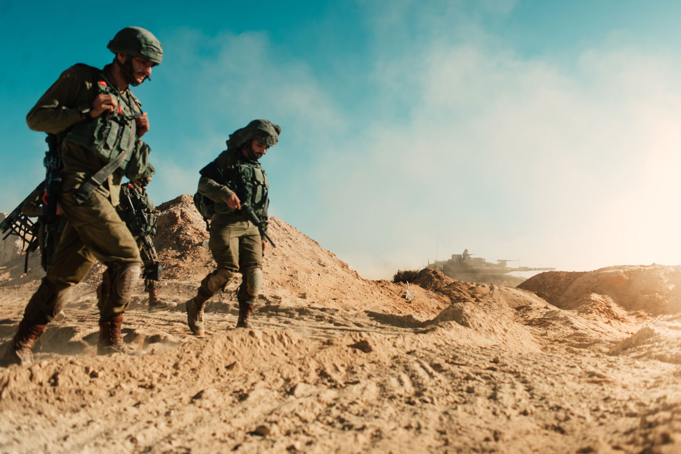 צפו: החיילים החרדים השתלטו על 'העיר הפלסטינית'