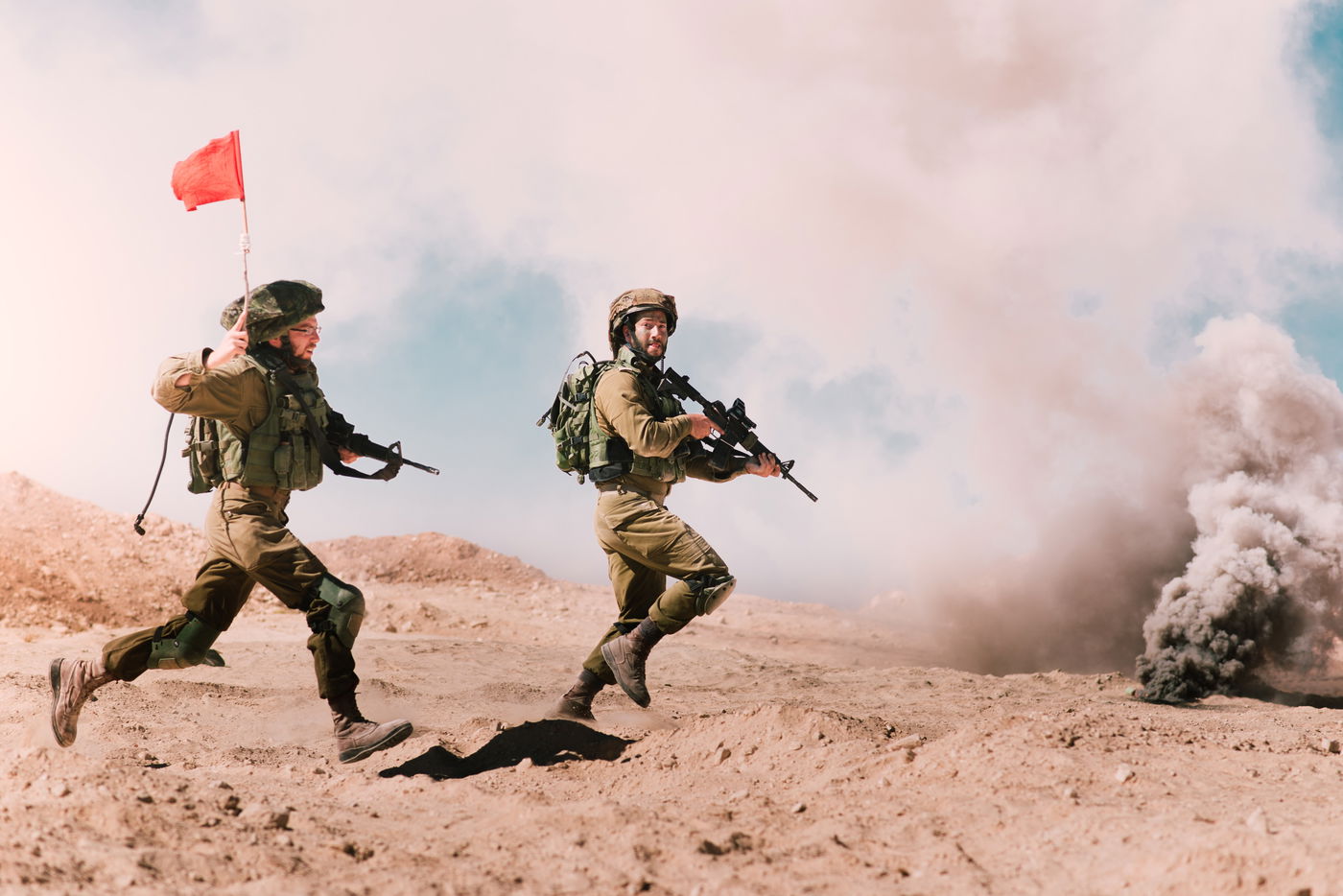 צפו: החיילים החרדים השתלטו על 'העיר הפלסטינית'