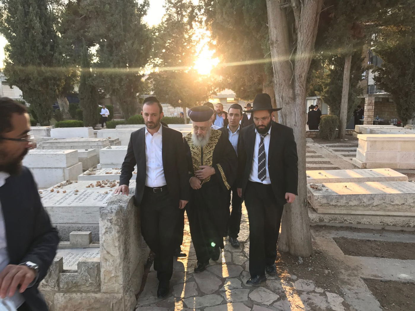 הראשון לציון בציונו של מרן הגר"י צדקה זצ"ל