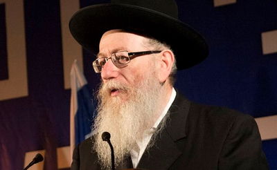 שר הבריאות יעקב ליצמן