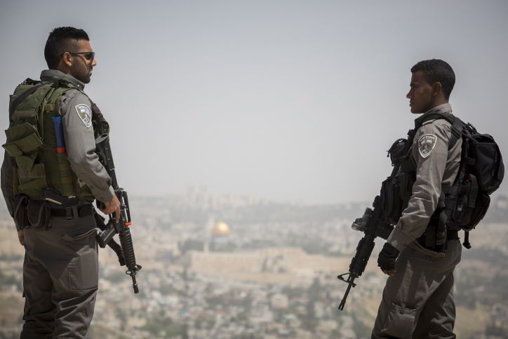 שוטרים במזרח ירושלים. ארכיון