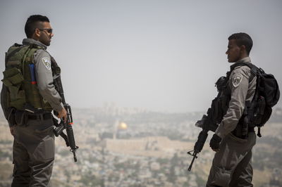 שוטרים במזרח ירושלים. ארכיון