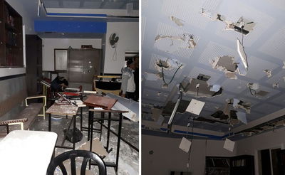 הפוגרום בית הכנסת