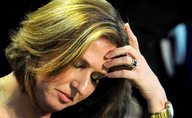 ציפי לבני, ראשת קדימה באותם ימים