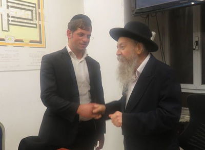 הרב בצרי בירך: "שהמשטרה הצבאית לא תצליח שוב לעצור אותך"