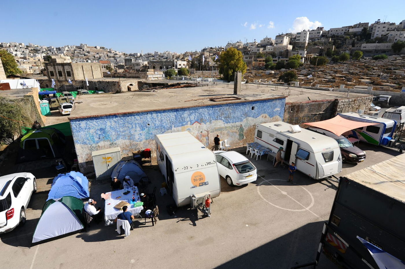תיעוד מרהיב: "שבת חיי שרה" בחברון
