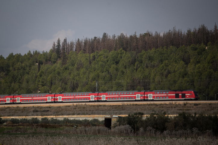 רכבת ישראל בדרכה לכרמיאל