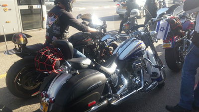 עשרות אופנועים כבדים בכניסה לירושלים • צפו