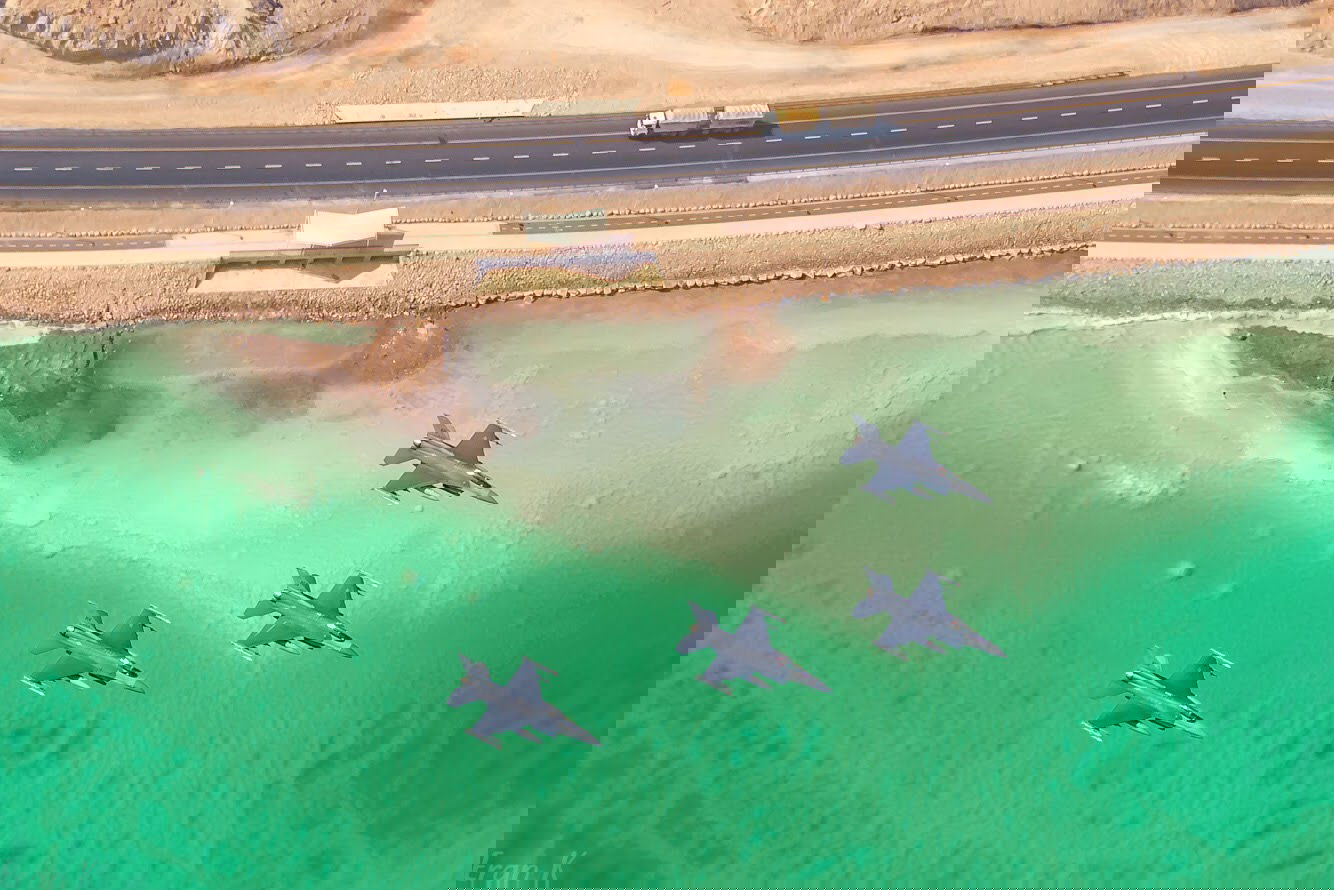 הסתיים התרגיל האווירי הבינלאומי  • צפו