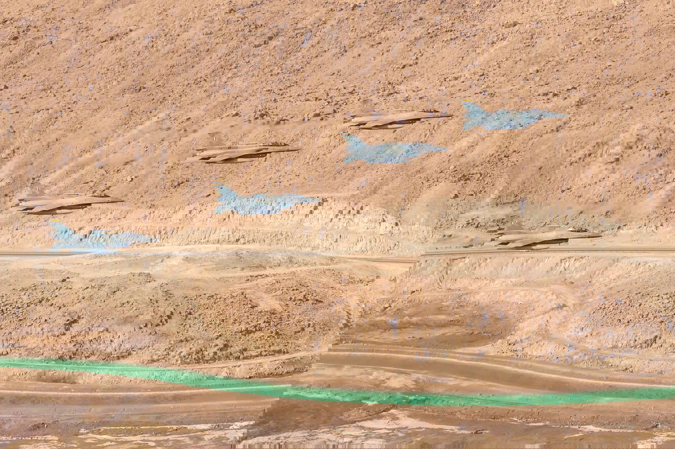 הסתיים התרגיל האווירי הבינלאומי  • צפו