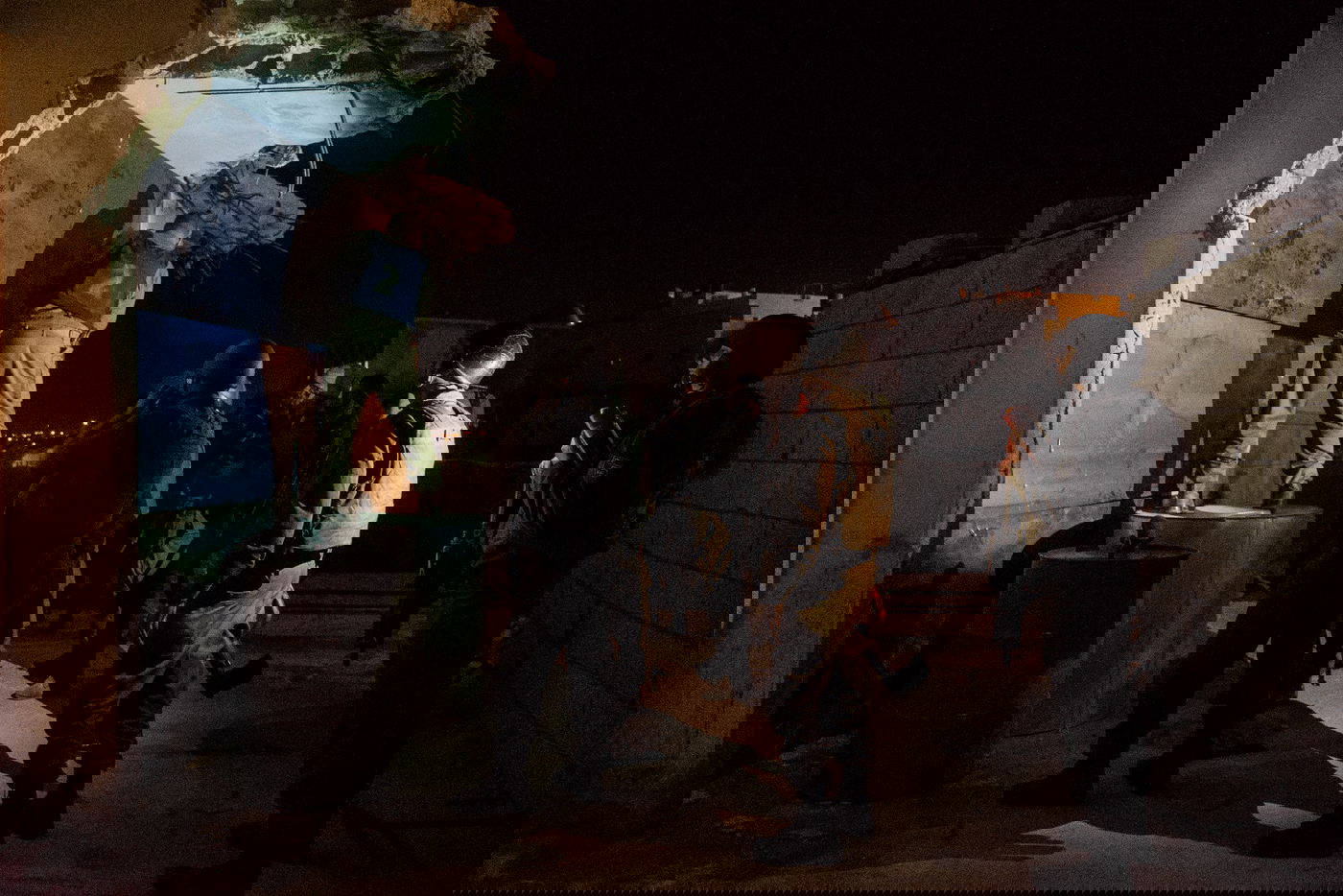 איטום החדר בבית המחבל