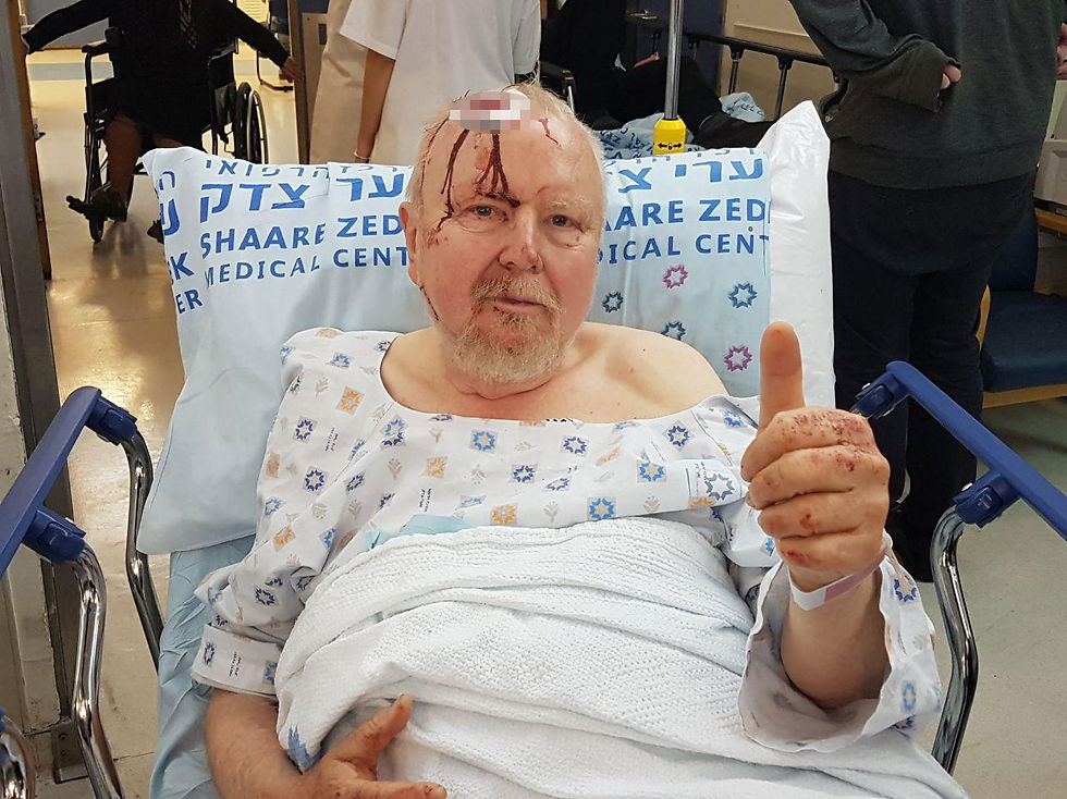 פצוע פיגוע הדריסה: "המחבל חייך ופגע בי"