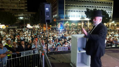 הרב שלמה דידי בעצרת, הערב