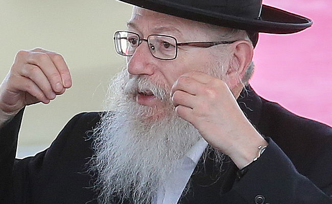 השר יעקב ליצמן