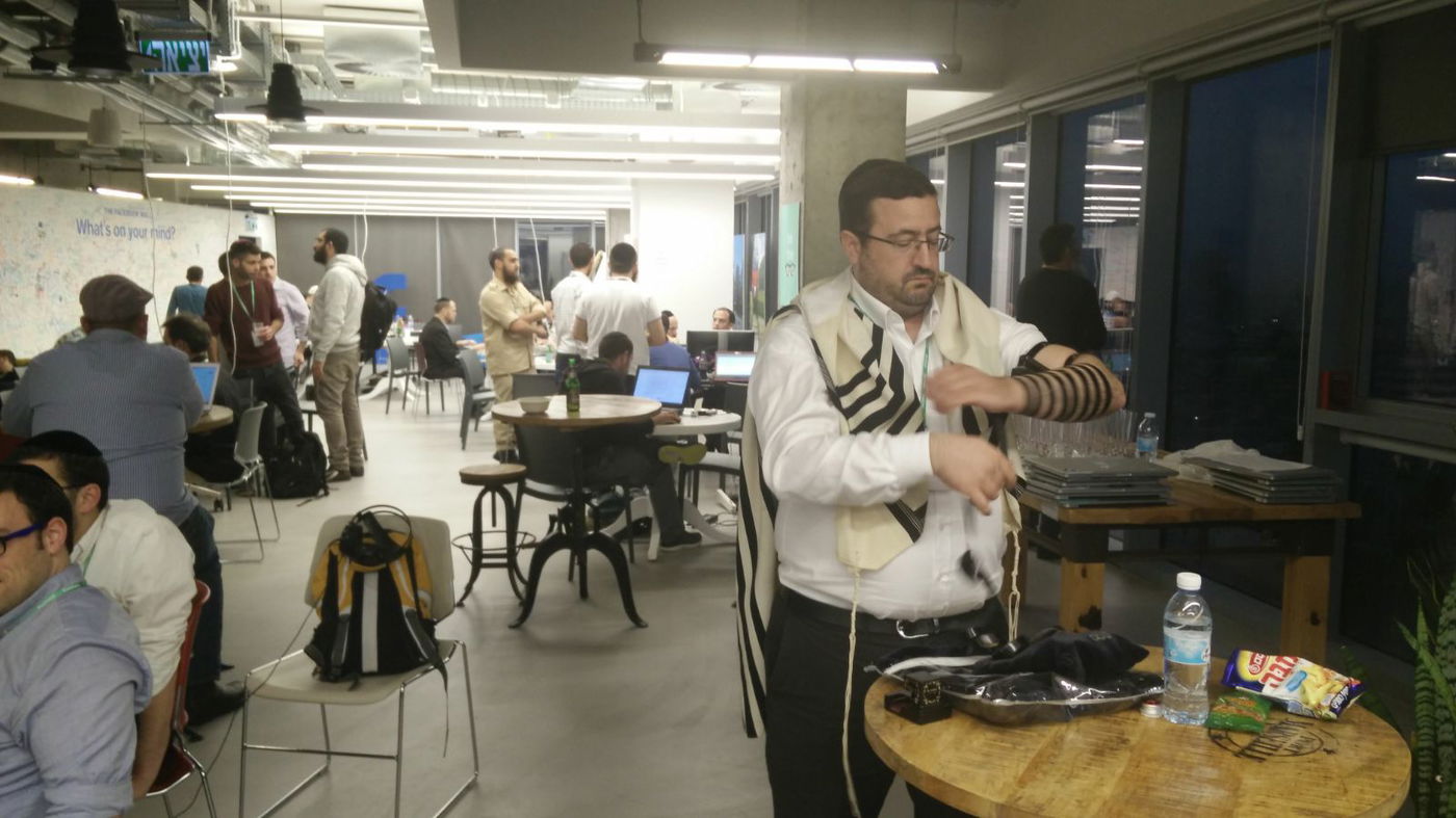 ההאקתון החרדי הראשון נערך במשרדי פייסבוק