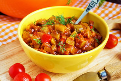 תבשיל ירקות פיקנטי