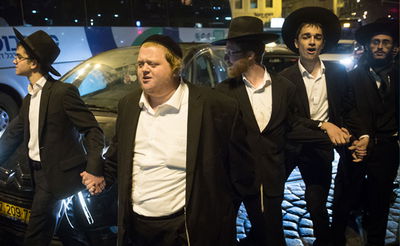 חסימת צומת "שרי ישראל" בבירה