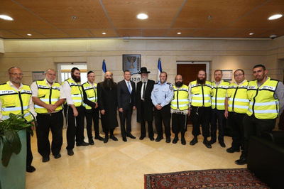 יו"ר הכנסת במפגש הוקרה לזק"א ת"א.