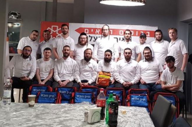 טקס סיום קורס.