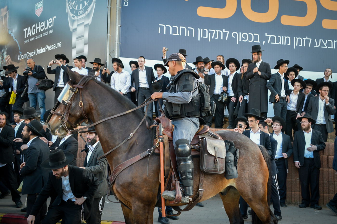 הפגנת 'הפלג', העימותים והמעצרים • גלריה
