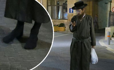 מפעים: העסקן חזר לביתו יחף - בגלל העצור