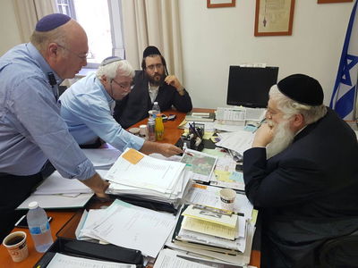 מפגש עם סגן שר פרוש.