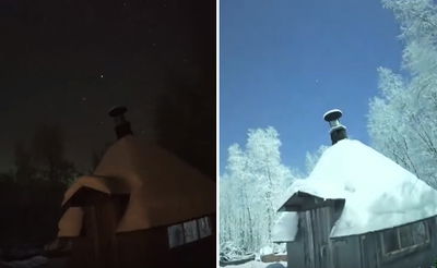 "כמו באמצע היום": כשמטאור פגע בלפלנד