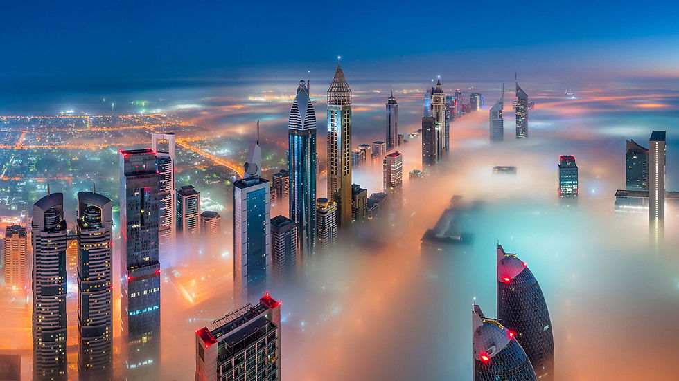 שמי דובאי. בעשירייה הראשונה בקטגוריית נוף אורבני