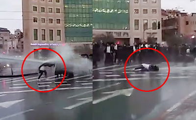 הפגנות 'הפלג': בחורה "הוטסה" מזרנוק המכת"זית • צפו