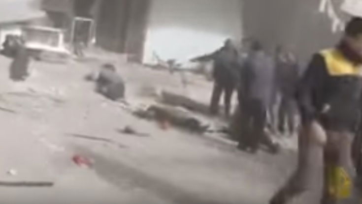 מטוסים רוסים הטילו פצצות שהרגו עשרות אזרחים