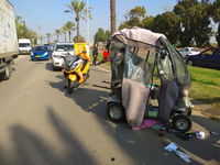 ארכיון. תאונה במוערבות קלנועית