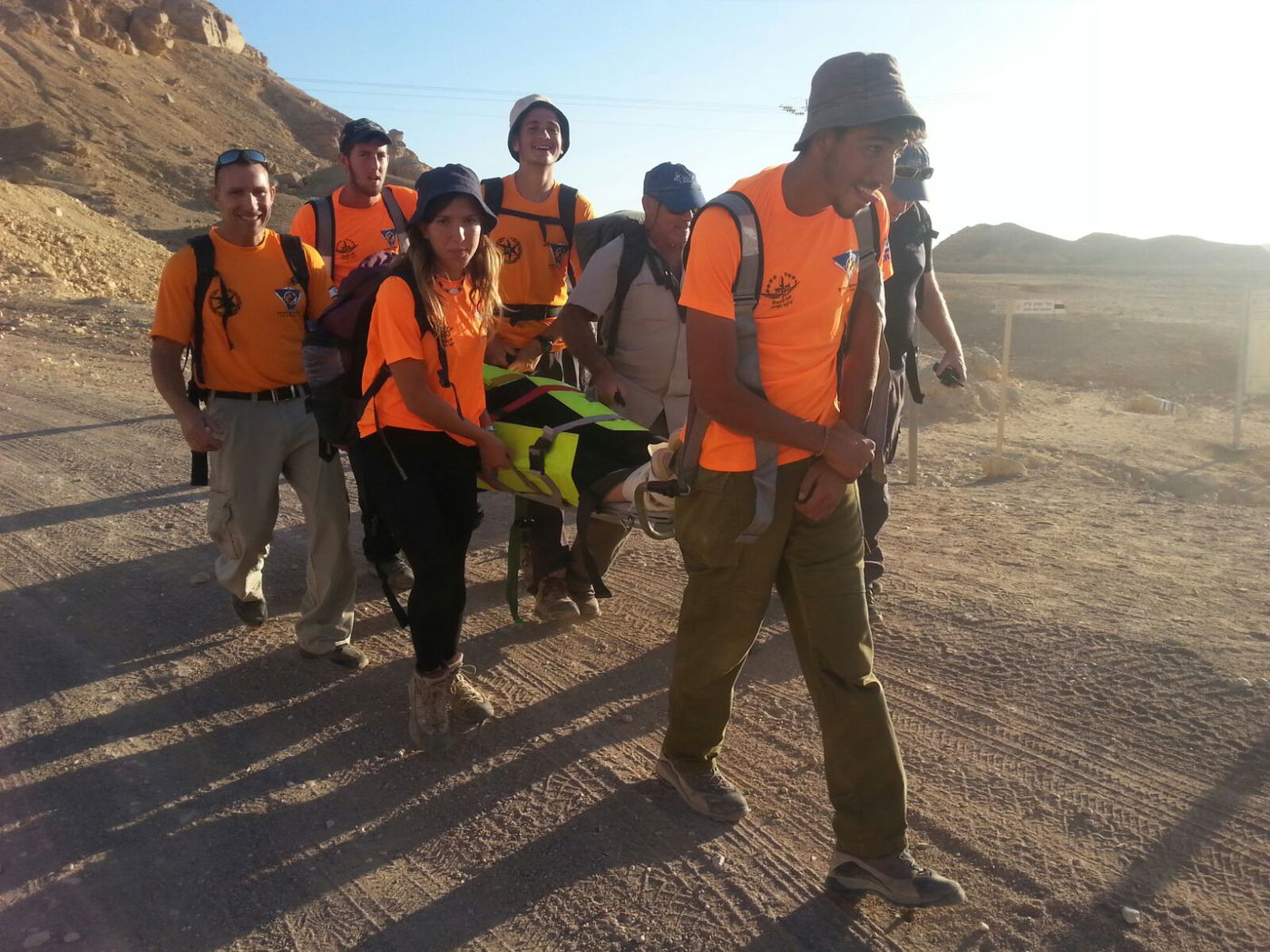 שני תלמידים פונו במסוק במהלך טיול שנתי