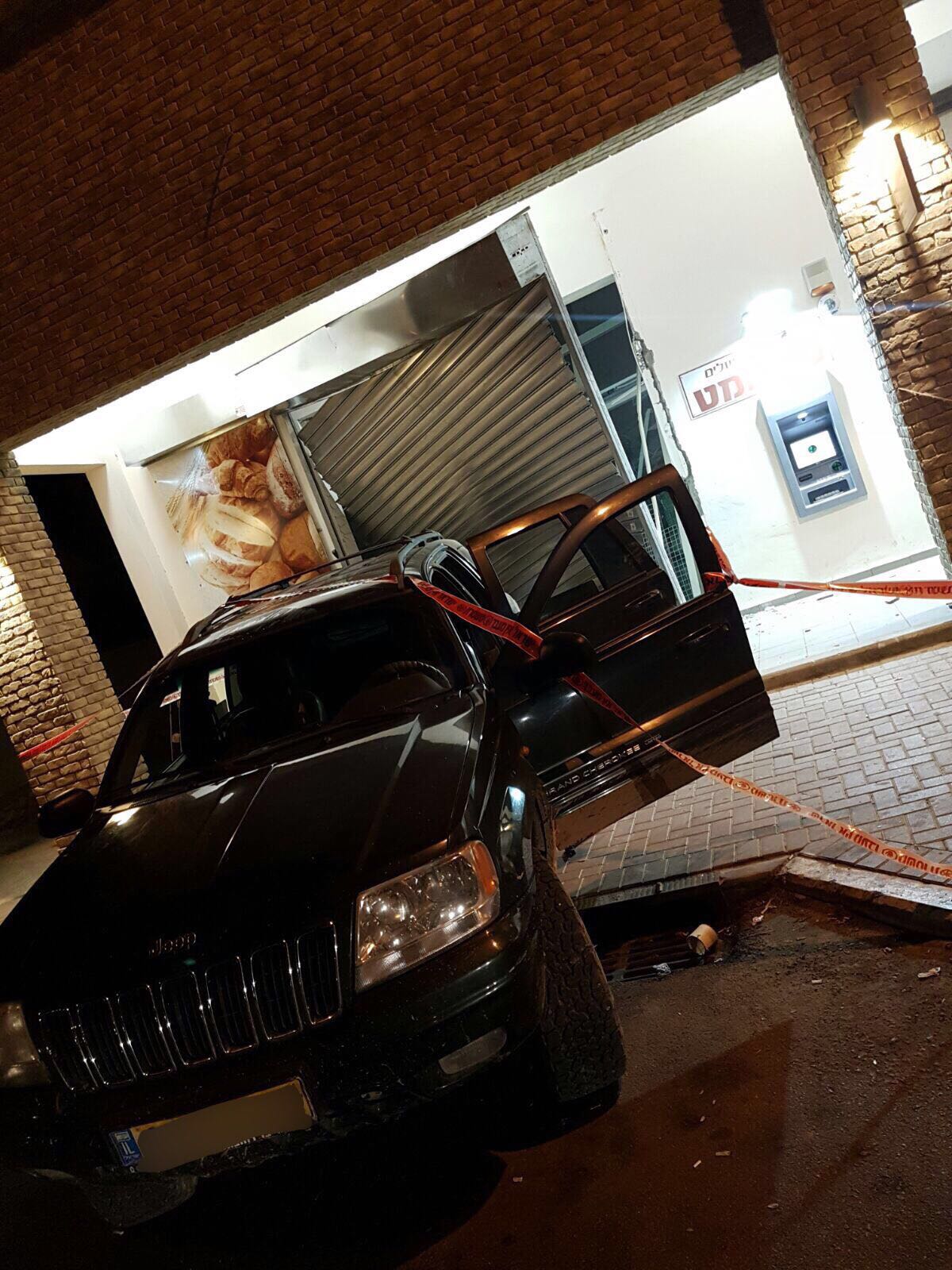 ניסו לגנוב כספומט בבאר שבע, נלכדו ונעצרו