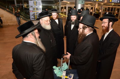 צפו בתמונות: משב"ק הרבי מסאטמר מבקר בישראל