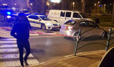 הפראמדיק בזירת הפיגוע