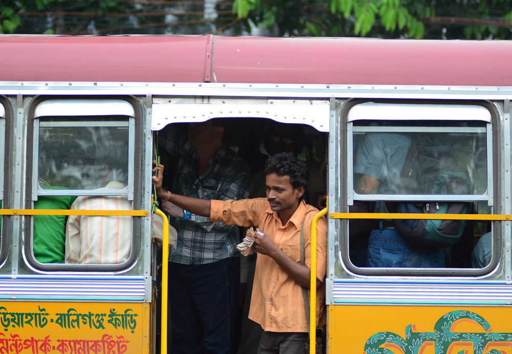 אוטובוס בדרך לדלהי. אילוסטרציה