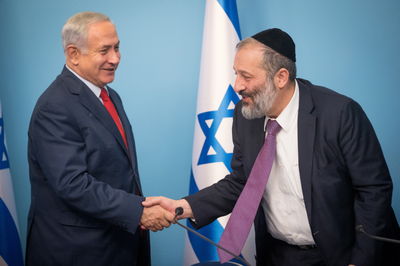 דרעי ונתניהו, אמש