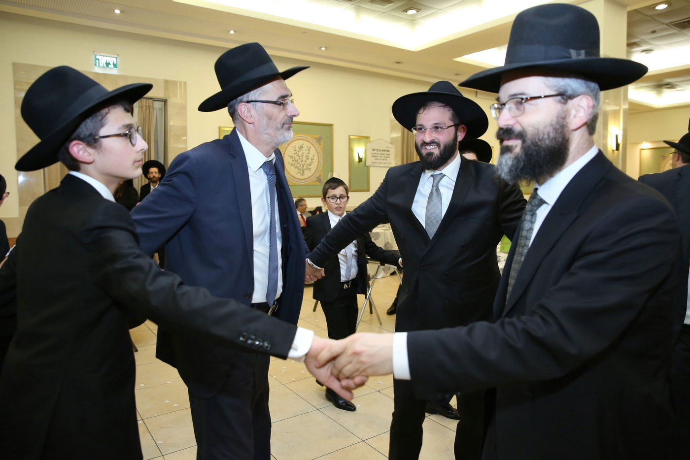 הפוליטיקאים הירושלמים חגגו עם שמואל מרציאנו • צפו