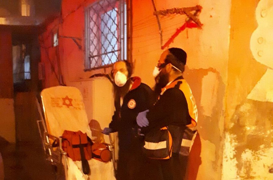 זירת הפיצוץ ביפו, לפני שבועיים