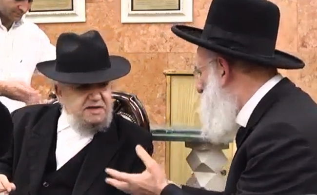 הגר"ר אלבז והגר"מ מאזוז, הערב