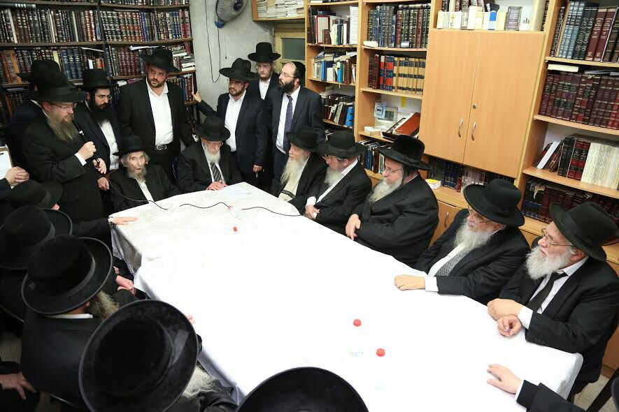 כינוס נשיאות ועד הישיבות במעונו