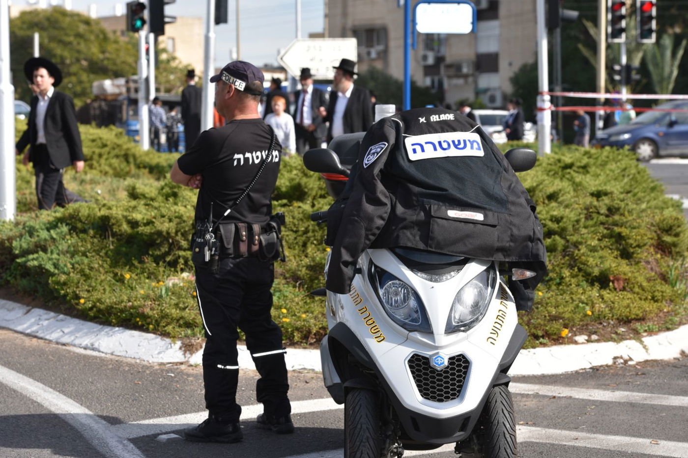 המשטרה מציגה: כך אובטחה הלווית הענק של מרן הרב שטיינמן זצ"ל