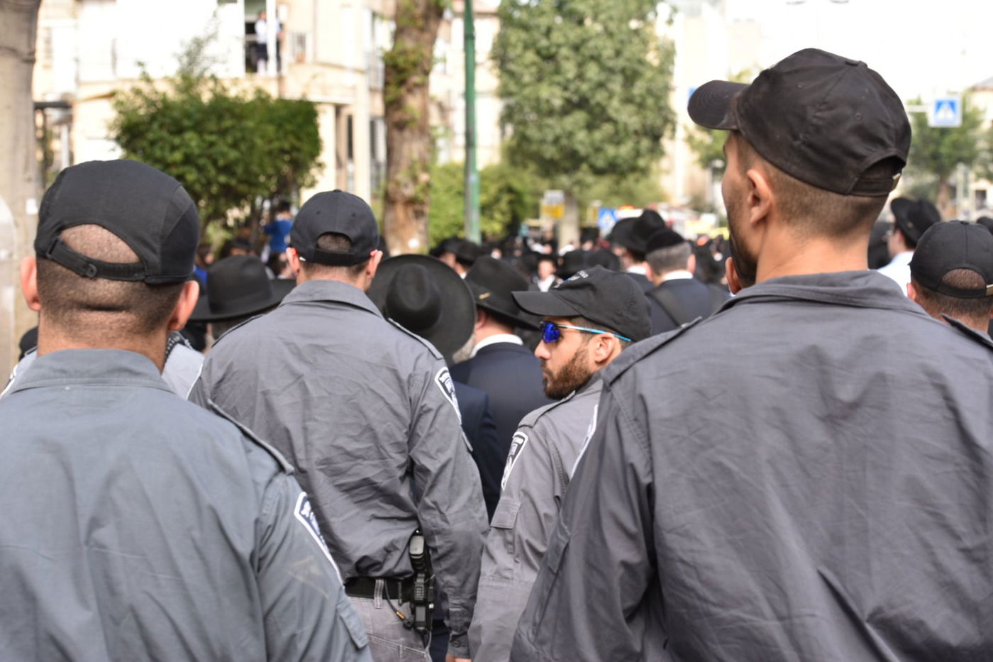 המשטרה מציגה: כך אובטחה הלווית הענק של מרן הרב שטיינמן זצ"ל