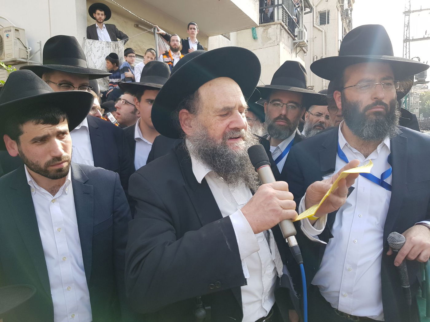 הגר"ח מישקובסקי בהקראת הצוואה