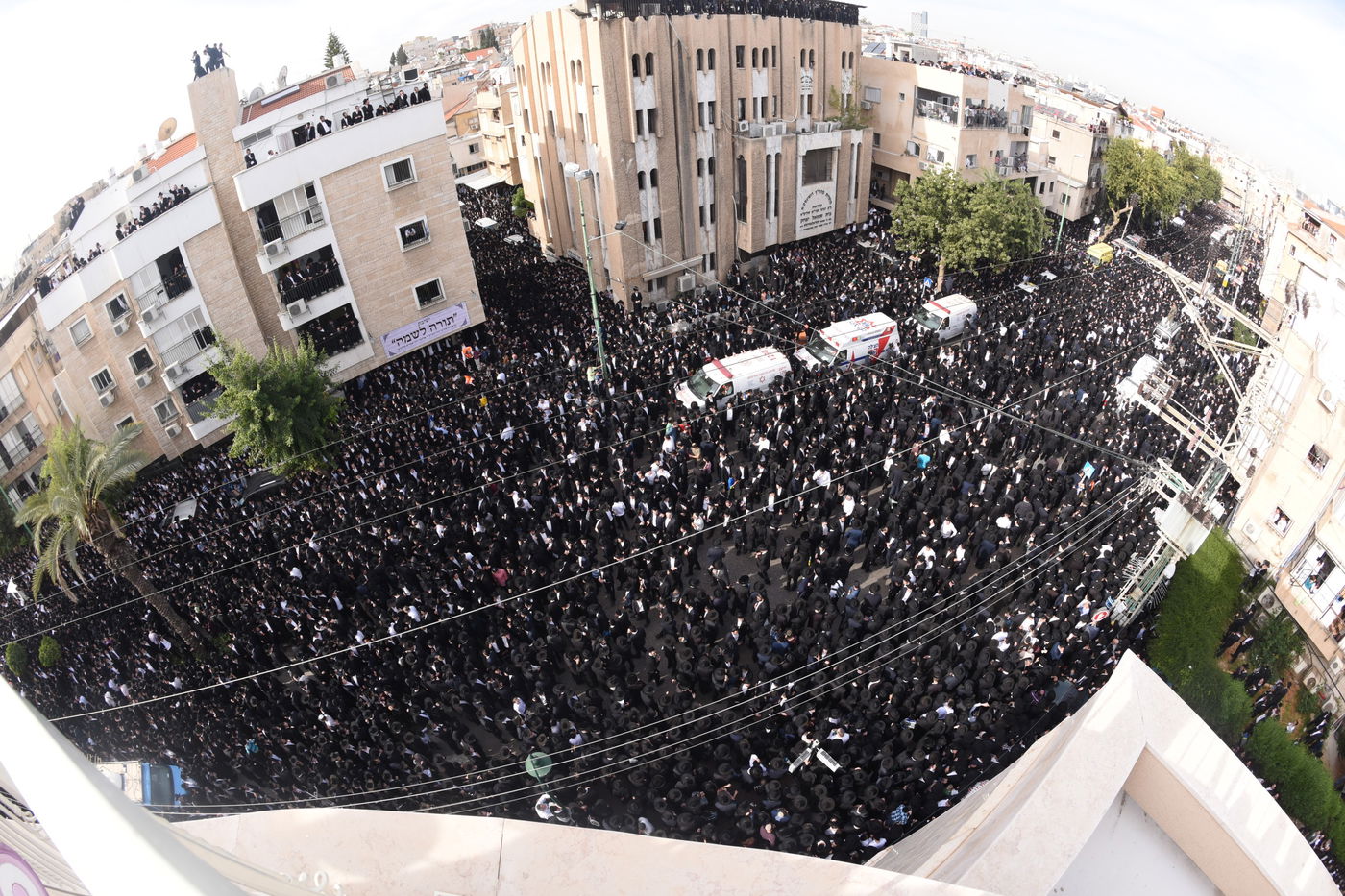 מבט נוסף: הקהל הרב בהלווית מרן הרב שטיינמן