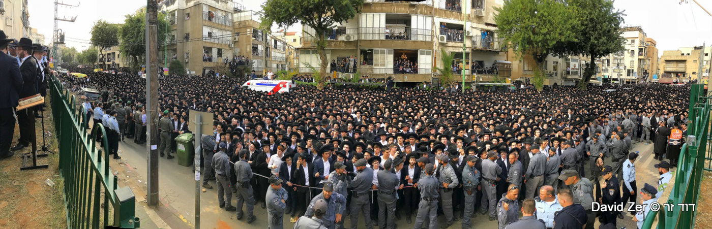 הלווית מרן הרב שטיינמן: התיעוד של דוד זר