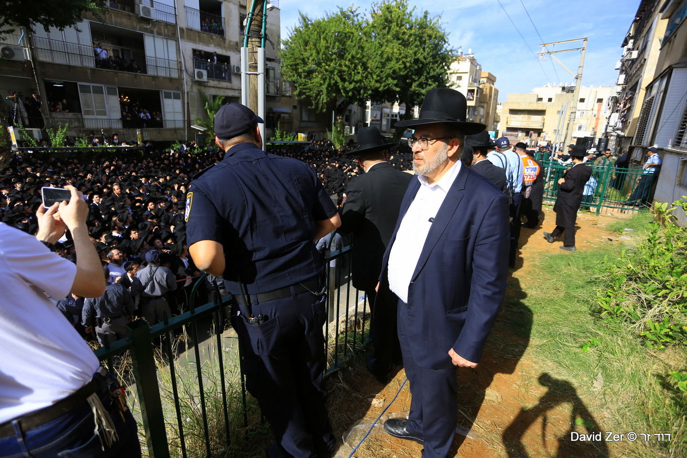 הלווית מרן הרב שטיינמן: התיעוד של דוד זר