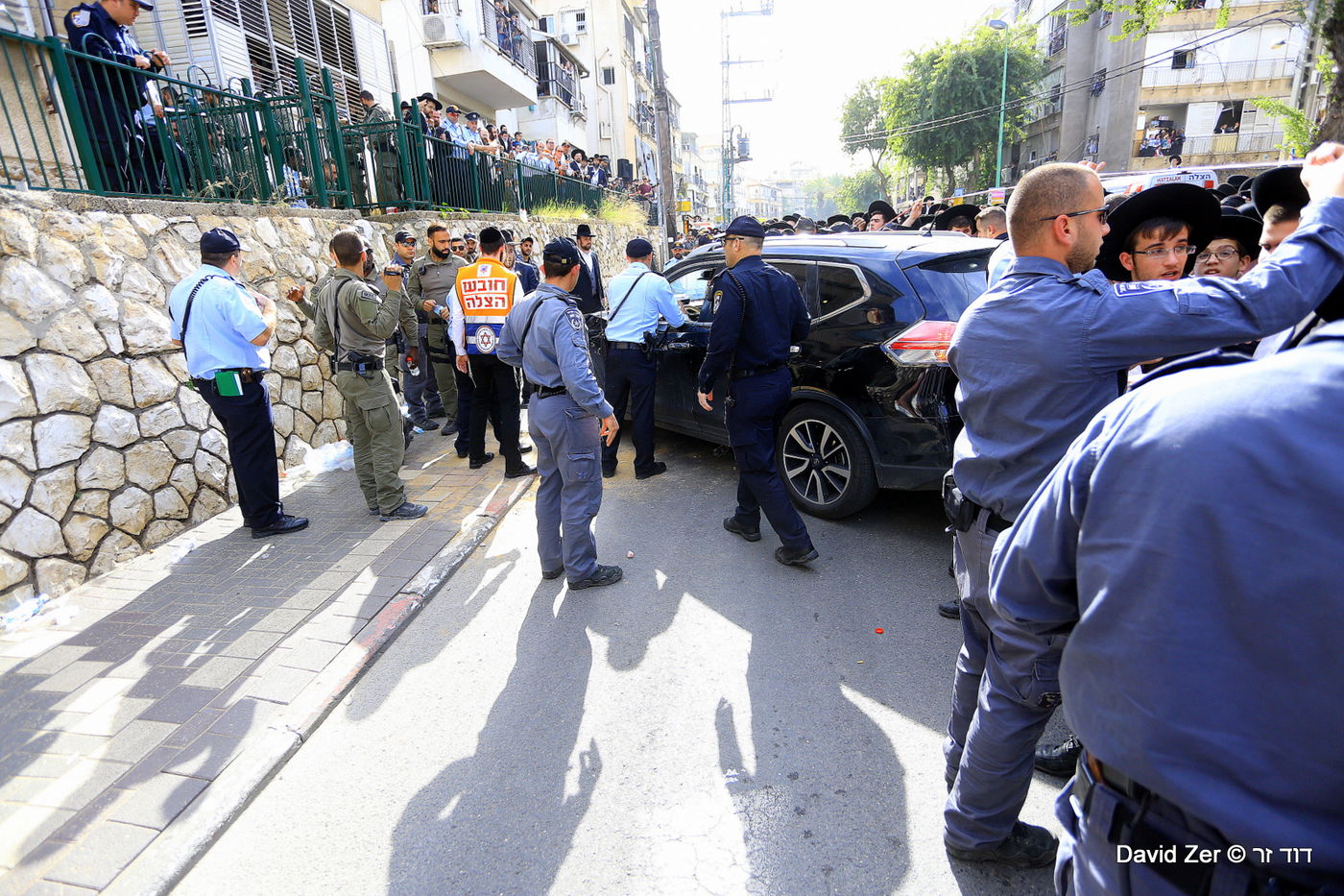 הלווית מרן הרב שטיינמן: התיעוד של דוד זר