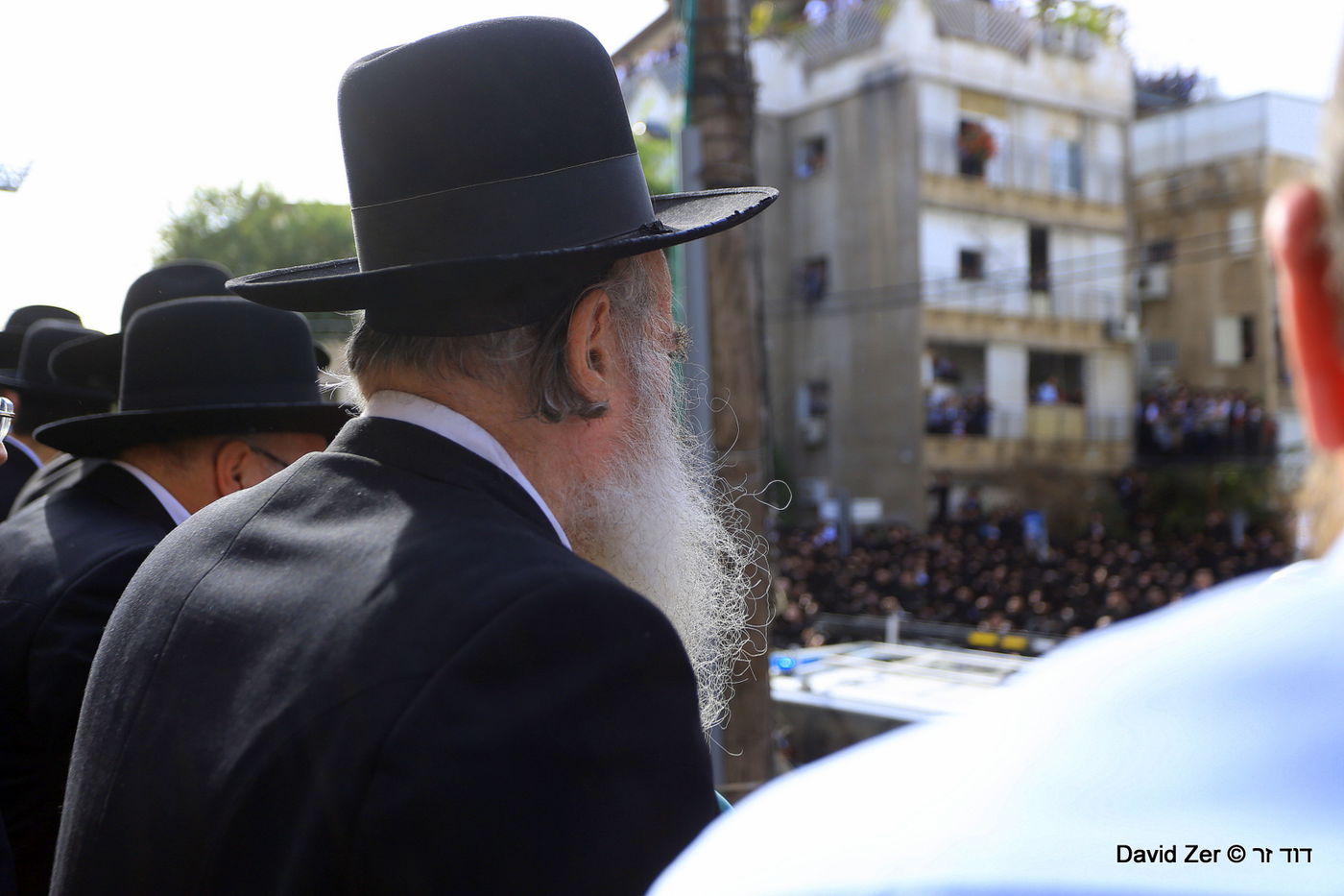 הלווית מרן הרב שטיינמן: התיעוד של דוד זר