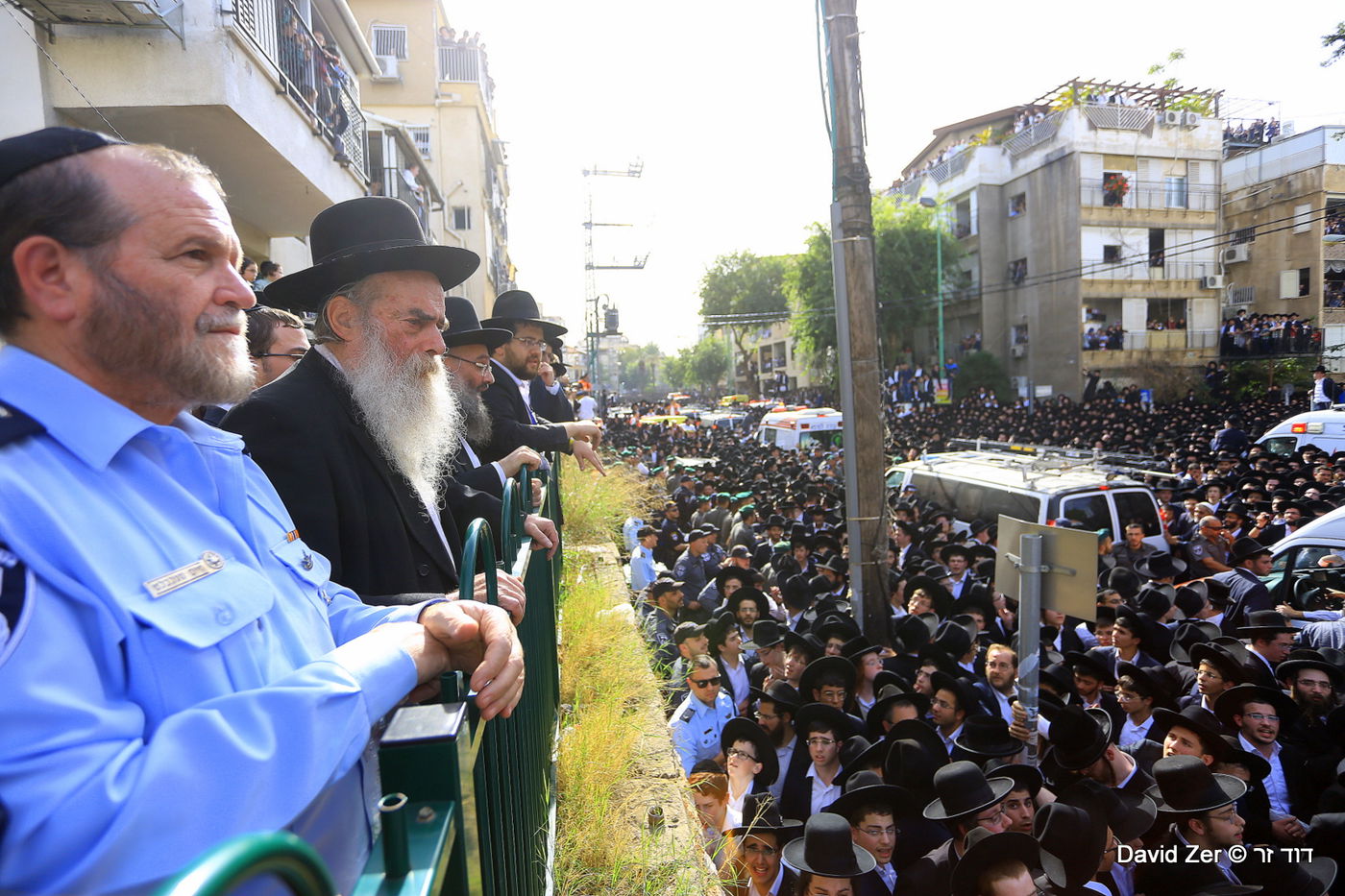 הלווית מרן הרב שטיינמן: התיעוד של דוד זר